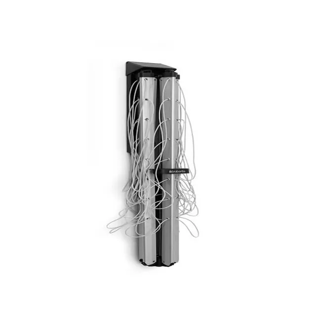 SECHOIR MURAL WallFix 24m Metallic Grey BRABANTIA