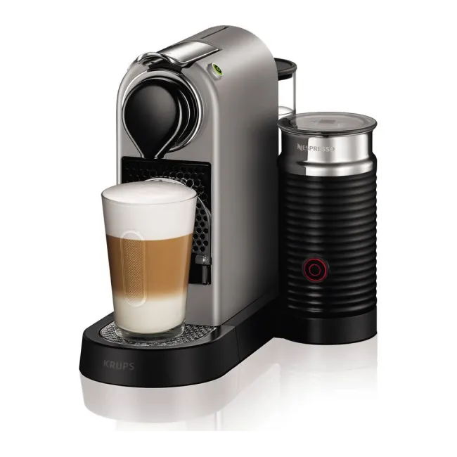 CAFETIERE CITIZ & MILK SILVER NESPRESSO