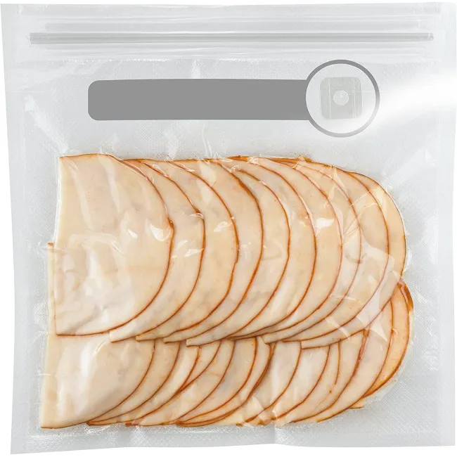 SAC SOUS VIDE : 26 sacs 20x22 cm, Fermeture zip renforcée Food Saver