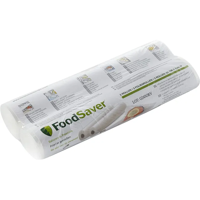 SAC SOUS VIDE : 2 rouleaux 28cm sur 5,5m Food Saver