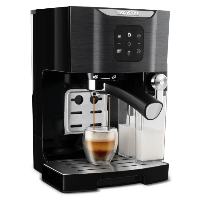 MACHINE ESPRESSO SEMI AUTOMATIQUE 1450W NOIR SENCOR
