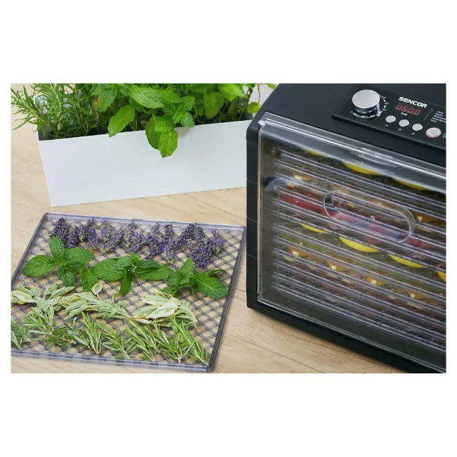 DESHYDRATEUR ALIMENTAIRE 500W NOIR SENCOR