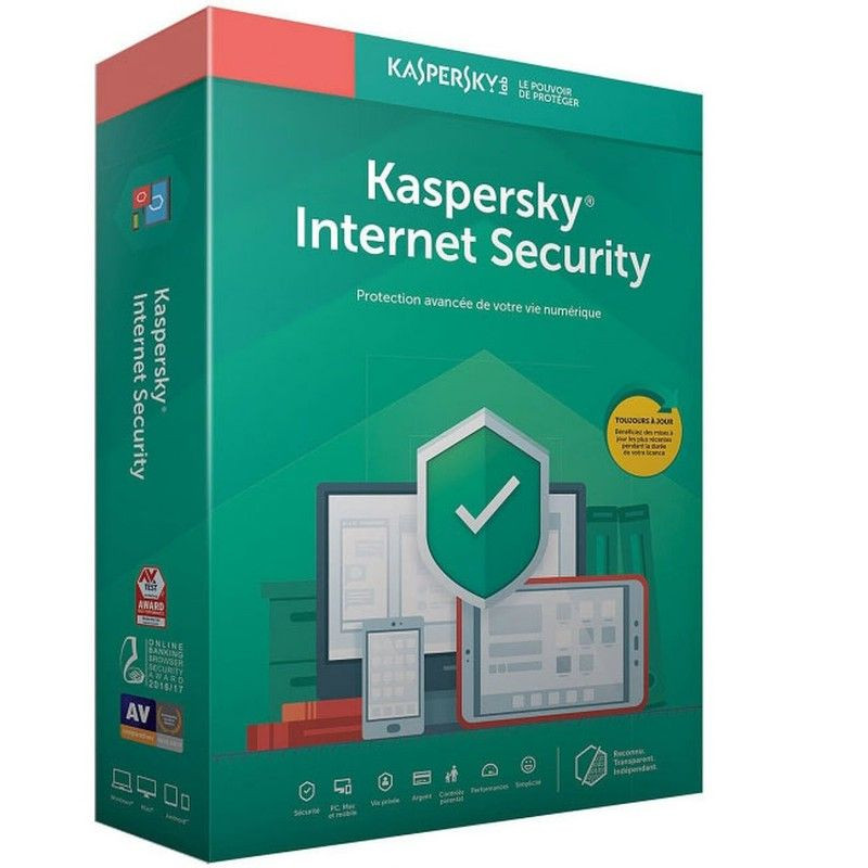 ANTIVIRUS INTERNET SECURITY 2021 / 1 POSTE KASPERSKY