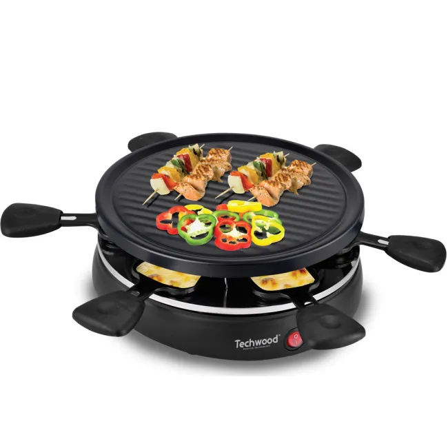 RACLETTE / GRILL 6 PERSONNES TECHWOOD