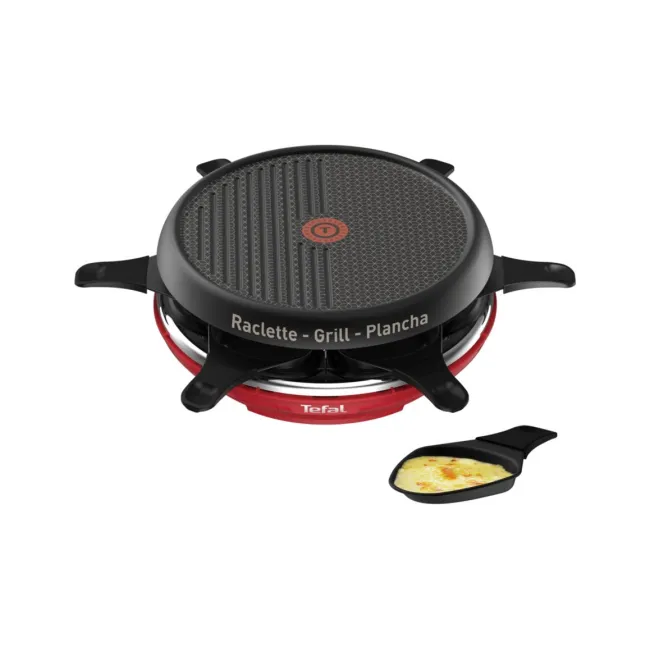 RACLETTE COLORMANIA ROUGE 850W 6 PERSONNES TEFAL