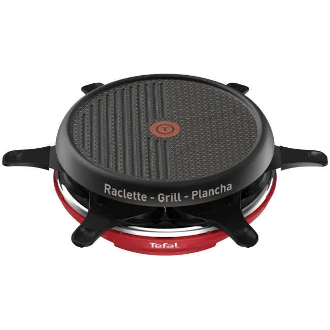 RACLETTE COLORMANIA ROUGE 850W 6 PERSONNES TEFAL