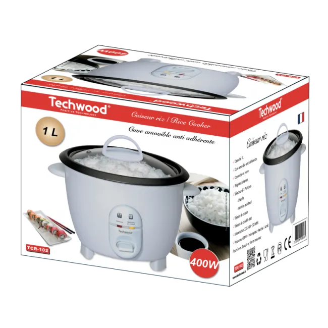 CUISEUR A RIZ 1L TECHWOOD