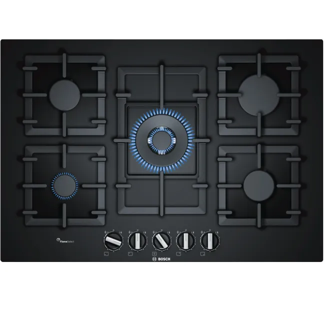 TABLE DE CUISSON EN VERRE GAZ 70CM BOSCH