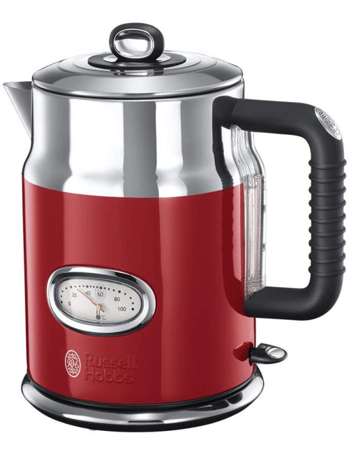 BOUILLOIRE RETRO ROUGE 1,7 L RUSSELL HOBBS