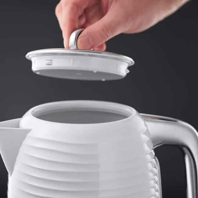 BOUILLOIRE INSPIRE BLANCHE 1.7L RUSSELL HOBBS