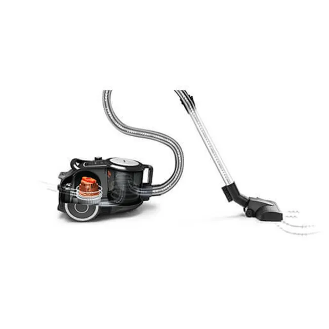 ASPIRATEUR SANS SAC SILENCIEUX NOIR BOSCH