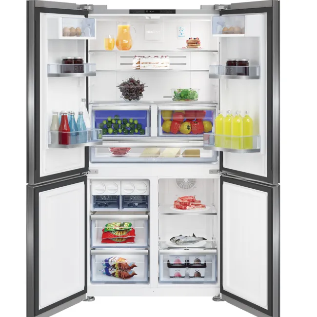 REFRIGERATEUR SIDE BY SIDE 4P NF 626L SILVER BEKO