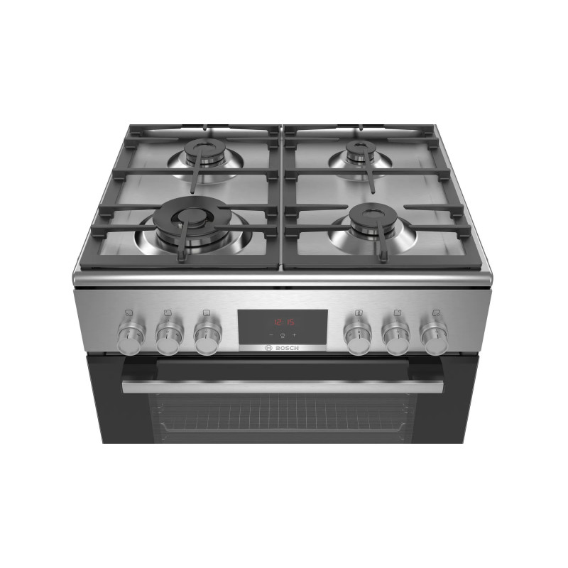 CUISINIERE MIXTE 60CM INOX BOSCH