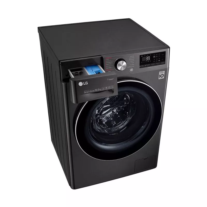 LAVE LINGE 10.5 KG/ 1400 Trs NOIR INOX LG — free download