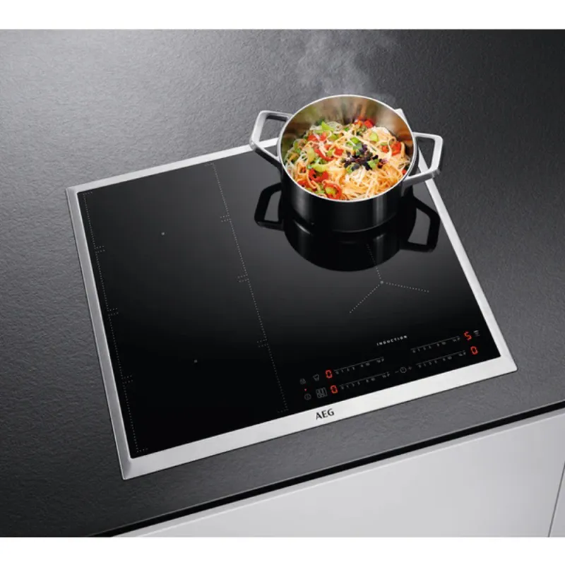 TABLE DE CUISSON INDUCTION 60CM NOIR AEG