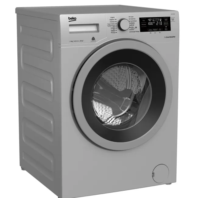 LAVE LINGE 9KG /1400Trs A+++ INVERTER SILVER BEKO