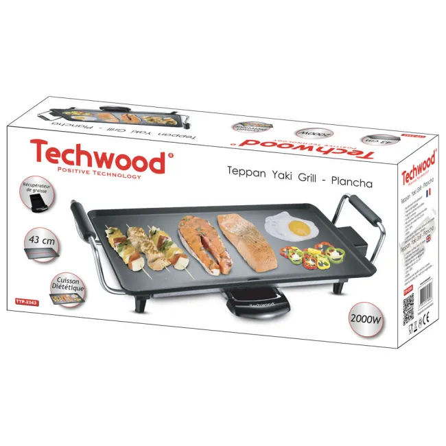 GRILL- PLANCHA TEPPANYAKI TECHWOOD