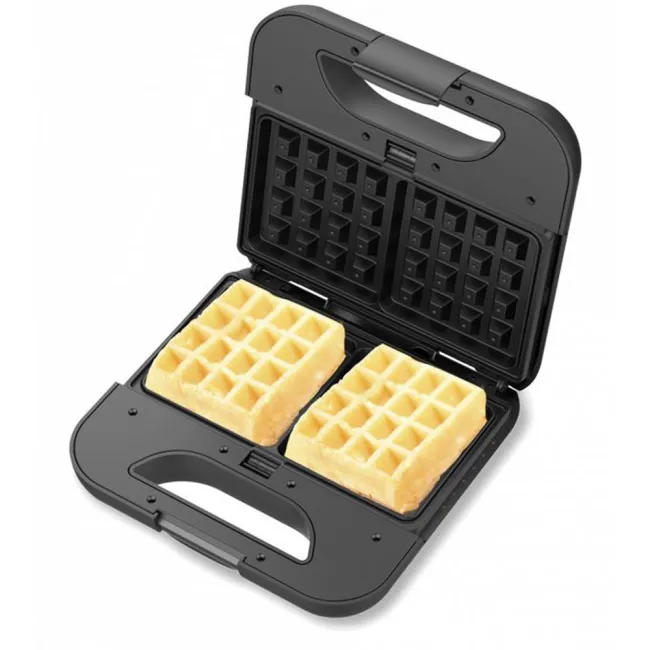 GAUFRIER + CROQUE + GRILL 3 EN 1 TECHWOOD