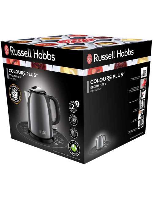 BOUILLOIRE GRIS MINI PLUS RUSSELL HOBBS