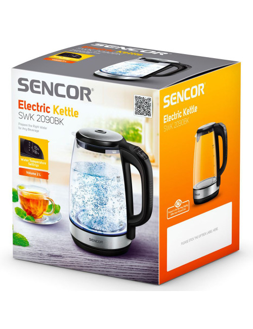 BOUILLOIRE ELECTRIQUE 2200W VERRE SENCOR