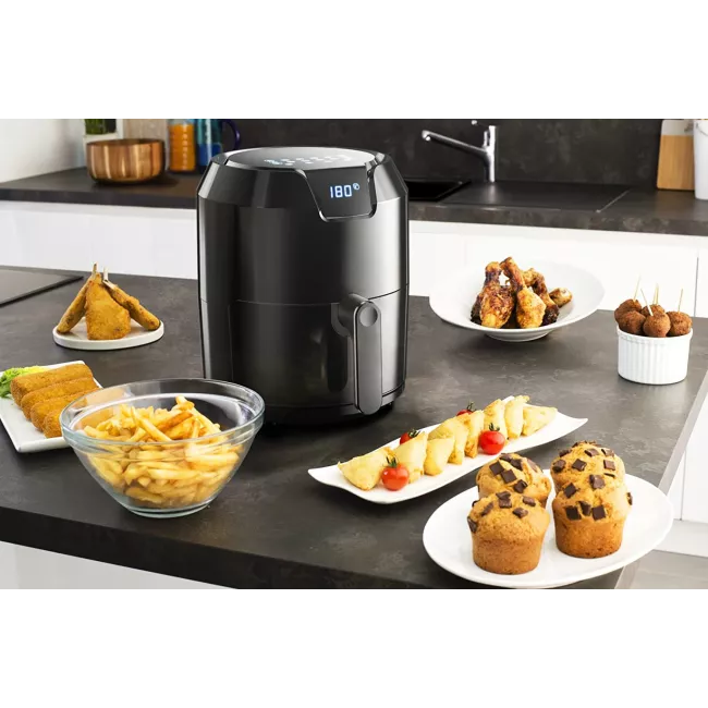 FRITEUSE EASY FRY PRECISION NOIRE CLAVIER DIGITAL 4.2L MOULINEX