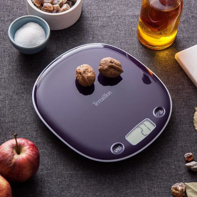 BALANCE DE CUISINE 5KG MACARON PRUNE TERRAILLON