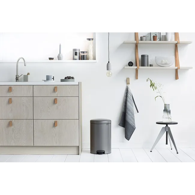 Poubelle à Pedale NewIcon 20L PLATINIUM BRABANTIA