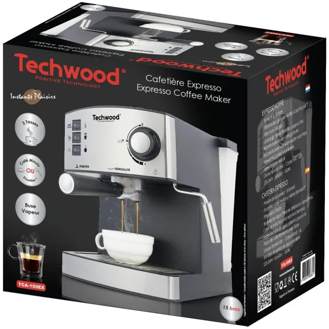 CAFETIERE EXPRESSO TECHWOOD