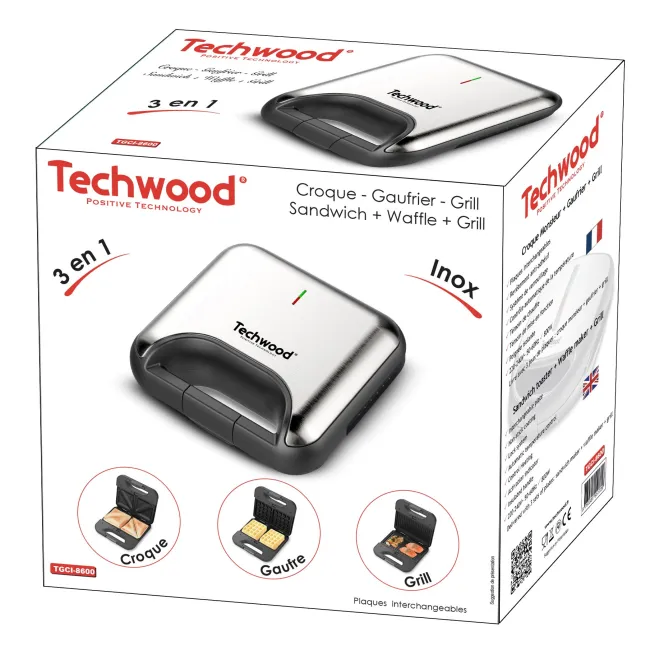 GAUFRIER ELECTRIQUE TECHWOOD