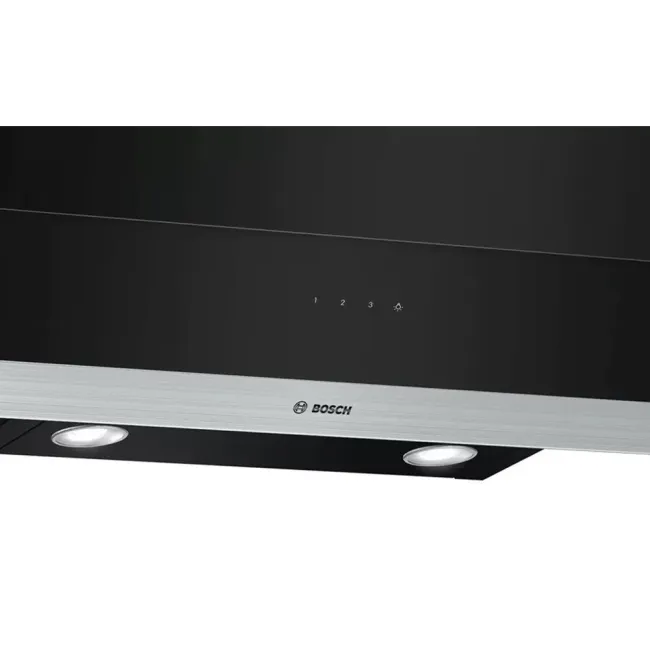 HOTTE DECORATIVE  INCLINEE NOIRE 60CM BOSCH