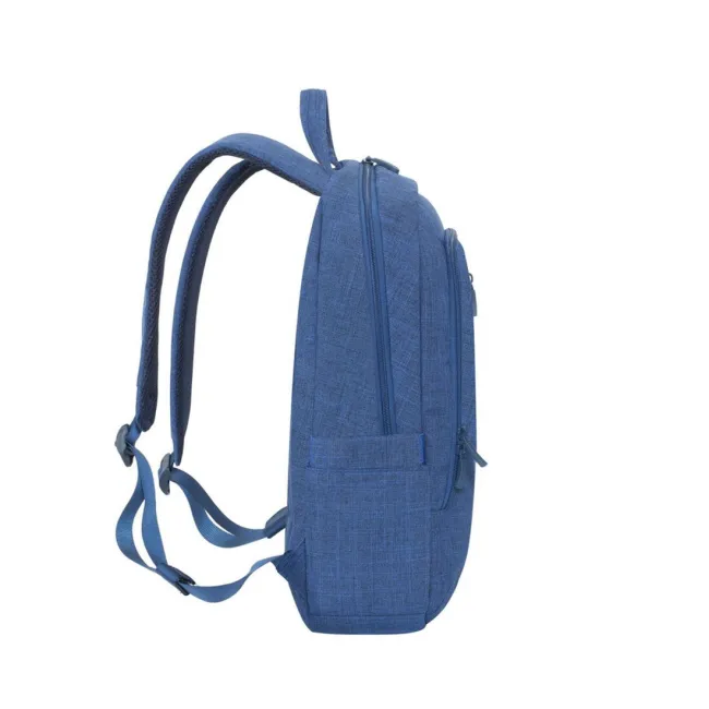 SAC A DOS BLEU EN TOILE POUR PC PORTABLE 15.6" RIVACASE
