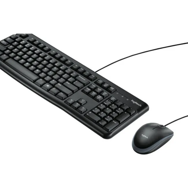 KIT CLAVIER+ SOURIS  DESKTOP MK120 FRENCH AZERTY LOGITECH