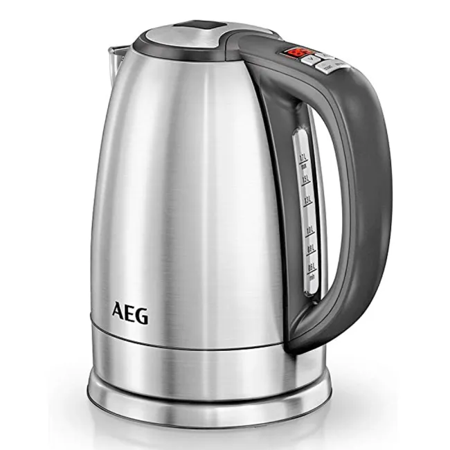 BOUILLOIRE ELECTRIQUE SERIE 7000 1.7L NOIR/INOX 2400W  AEG