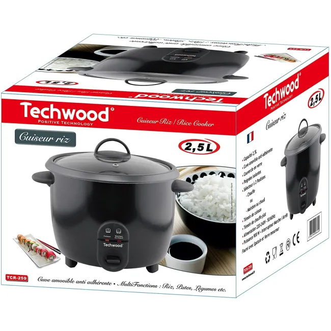 CUISEUR A RIZ 2.5L TECHWOOD