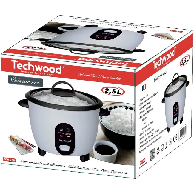CUISEUR A RIZ 2.5L TECHWOOD