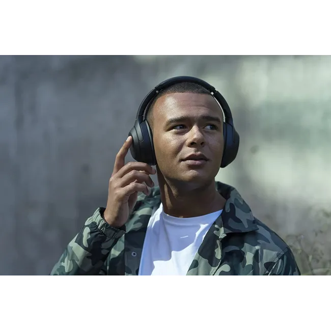 CASQUE SANS FIL A REDUCTION DE BRUIT NOIR SONY