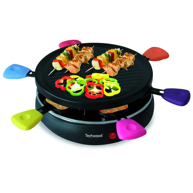RACLETTE / GRILL 6 PERSONNES TECHWOOD