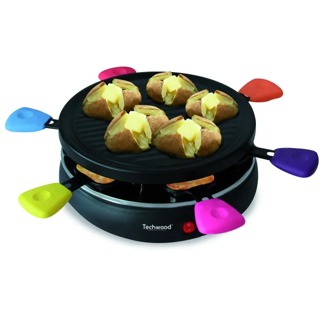 RACLETTE / GRILL 6 PERSONNES TECHWOOD