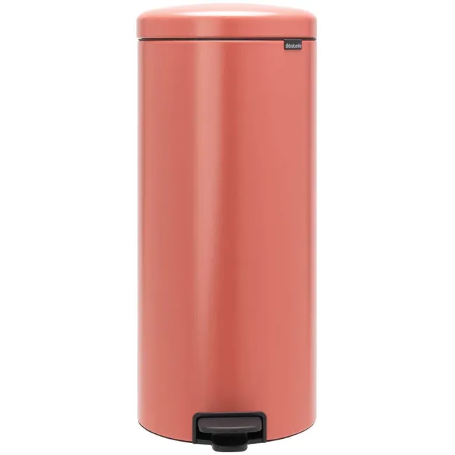 Poubelle a Pedale Newlcon, 30L - Terracotta Pink BRABANTIA