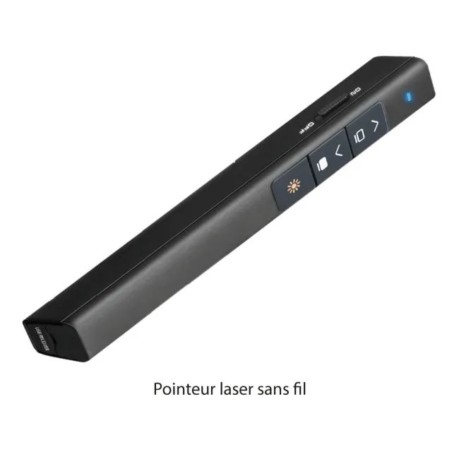 PACK VIDEO PROJECTEUR EPSON+ECRAN ELEC 240X180+SUPPORT+POINTEUR LASER