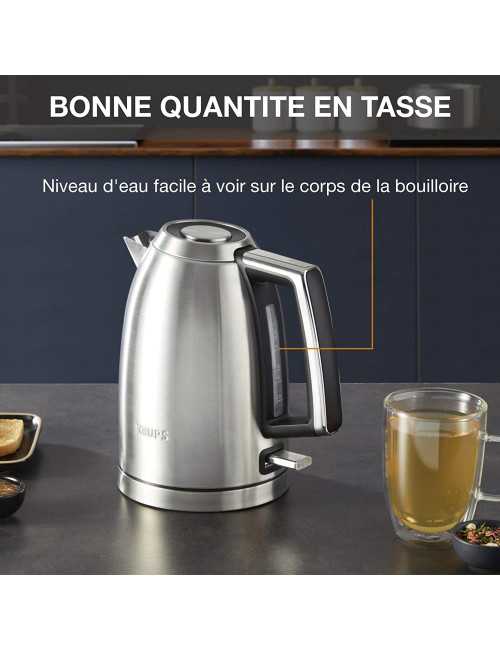 BOUILLOIRE INOX 2400W 1.7L KRUPS