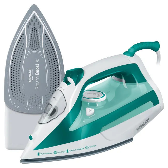 FER A REPASSER VAPEUR 2600W VERT SENCOR