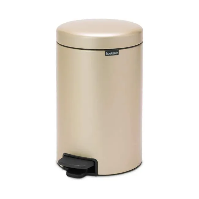 POUBELLE A PEDALE NewIcon 12L CHAMPAGNE BRABANTIA