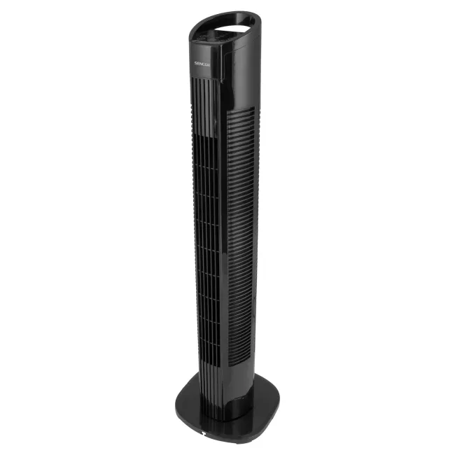 VENTILATEUR COLONNE 3 VITESSES 50W NOIR SENCOR