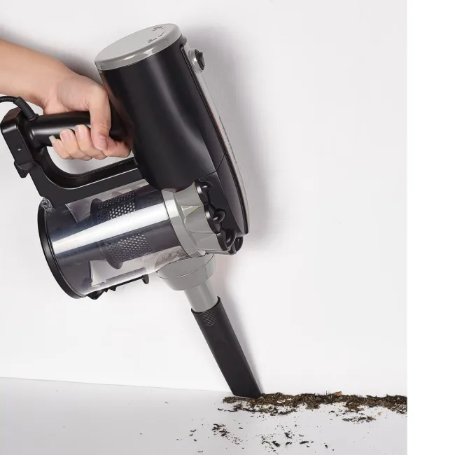 ASPIRATEUR BALAI 2EN1 NOIR TECHWOOD