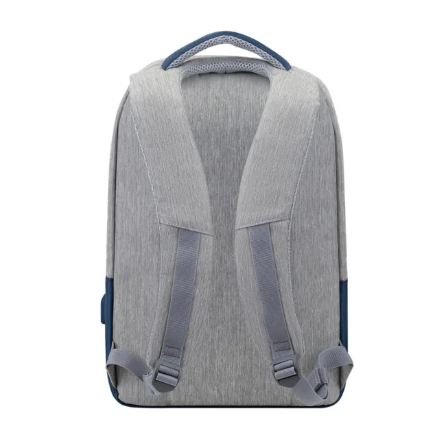 SAC A DOS POUR PC PORTABLE 16.5" GRIS BLEU RIVACASE