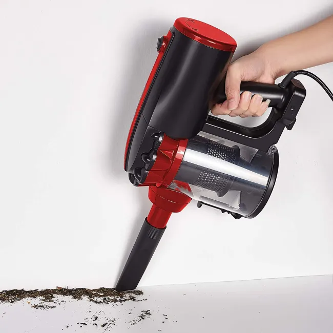 ASPIRATEUR BALAI 2IN1 ROUGE TECHWOOD