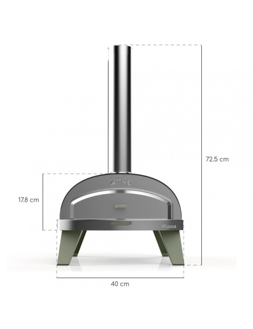 PIANA . FOUR A PIZZA A PELLETS . EUCALYPTUS