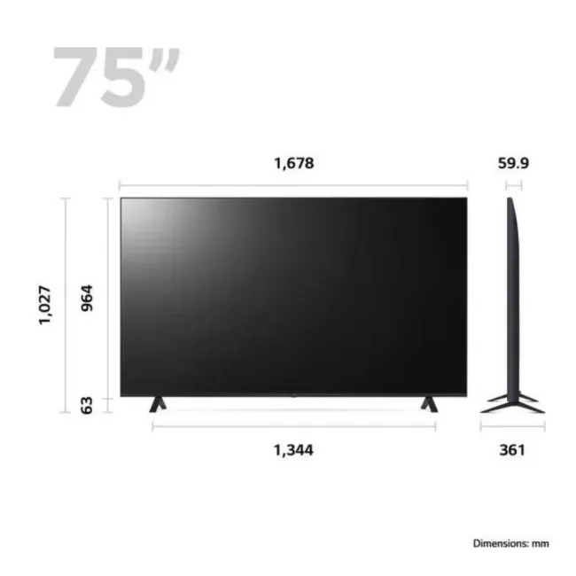SMART TV LED 75" UHD LG