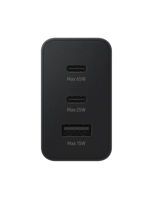 CHARGEUR TYPE C/A 65W TRIO FAST CHARGE SAMSUNG